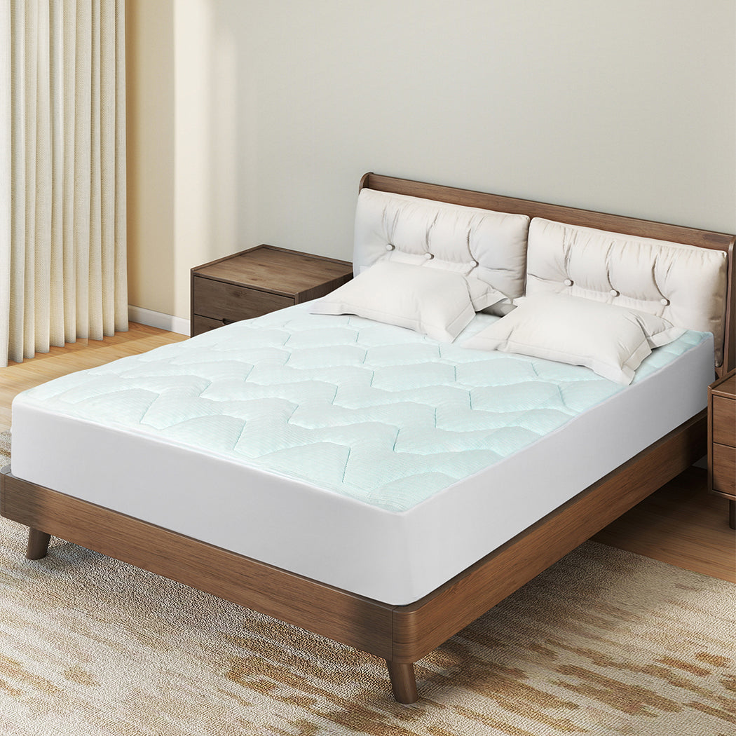 Dreamz Mattress Topper Pillowtop Cover Protector Double-2006733413096230919
