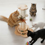Pawz Cat Scratcher Wooden Scratching Post-2006732788295929863