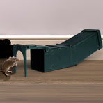 2x L Mouse Rat Trap Catch Capture Cage Green Large-2018816608197283846