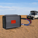 Safetex 12V DC to DC Battery Charger 20A - Close-Up Angle