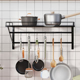 Toque Wall Mounted Pot Pan Rack Multipurpose  Holder-2011971113319534599