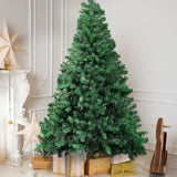 SANTACO 2.1M Christmas Tree with Stand - Close-Up Angle