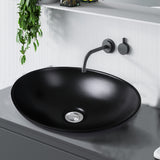 Dutxa Ceramic Basin Bathroom Sinks Hand - Close-Up Angle