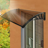 Mountview Window Door Awning Outdoor 1M X 1.5M Brown 1x1.5M-2006733104068300807