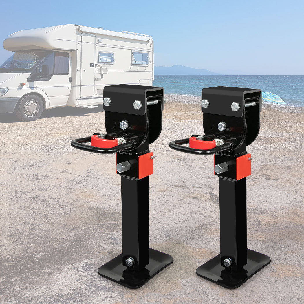 Manan 2X 410mm-545mm Drop Down Corner Black-2006733248994086919