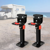Manan 2X 410mm-545mm Drop Down Corner Black - Close-Up Angle