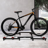 Spector Bike Roller Adjustable Bicycle Black - Close-Up Angle