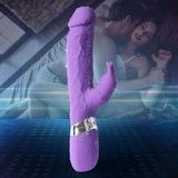 Urway Vibrator Dildo Masturbator Gspot Purple - Close-Up Angle