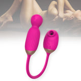 Urway Vibrator Masturbator Sucking Rotation Pink - Close-Up Angle