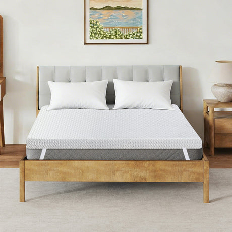 Dreamz Dual-Layer Memory Foam Mattress Topper 10cm-2017004948977487879