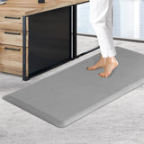 Marlow Anti Fatigue Mat Standing Desk 51x99cm Grey Large - Close-Up Angle