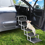 Pawz Dog Ramp Pet Stair Car Suv Travel Step Foldable - Close-Up Angle