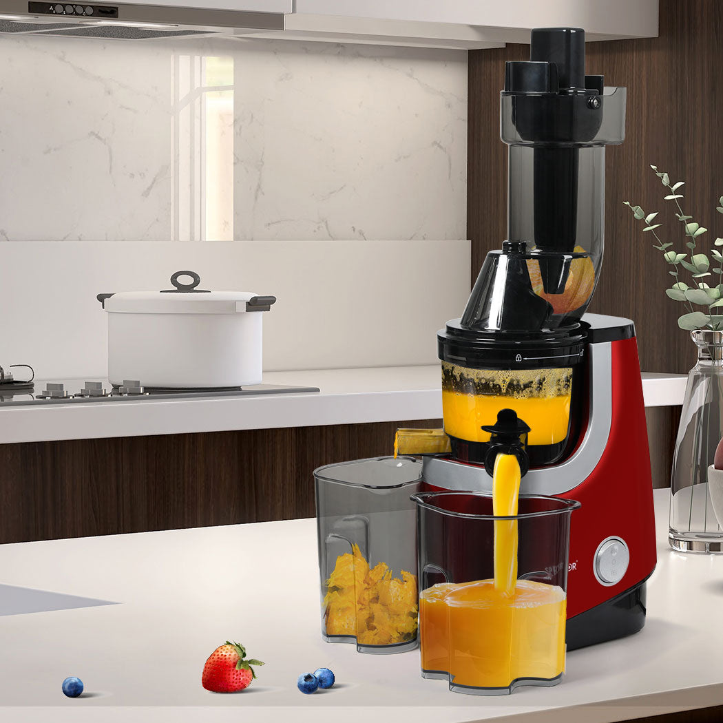 Spector Cold Press Slow Juicer Whole Red-2018816891249889287