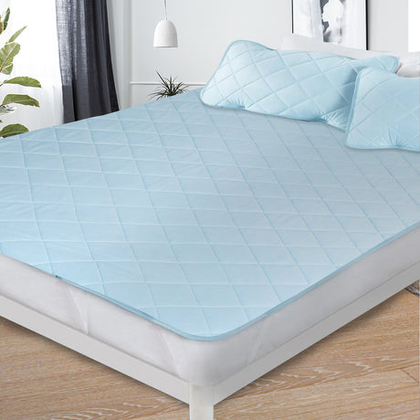 Dreamz Mattress Protector Cool Topper Double-1954802864043986951