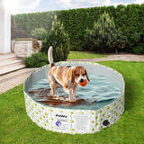 PaWz 100cm Portable Pet Swimming Pool L Large - Close-Up Angle