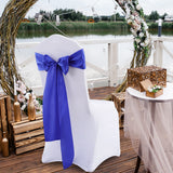 Multicoloured Chair Sashes Fabric Covers Navy-2018816775541624838