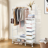 Levede 94CM Clothes Rack Stand Heavy Duty Hanging - Close-Up Angle