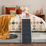 PaWz 5 Wood Adjustable Height Pet Ramp - Close-Up Angle