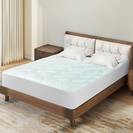 Dreamz Mattress Topper Pillowtop Cover Protector Queen-2006733413616324615