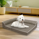 Pawz Orthopedic Dog Bed M Coffee - Close-Up Angle