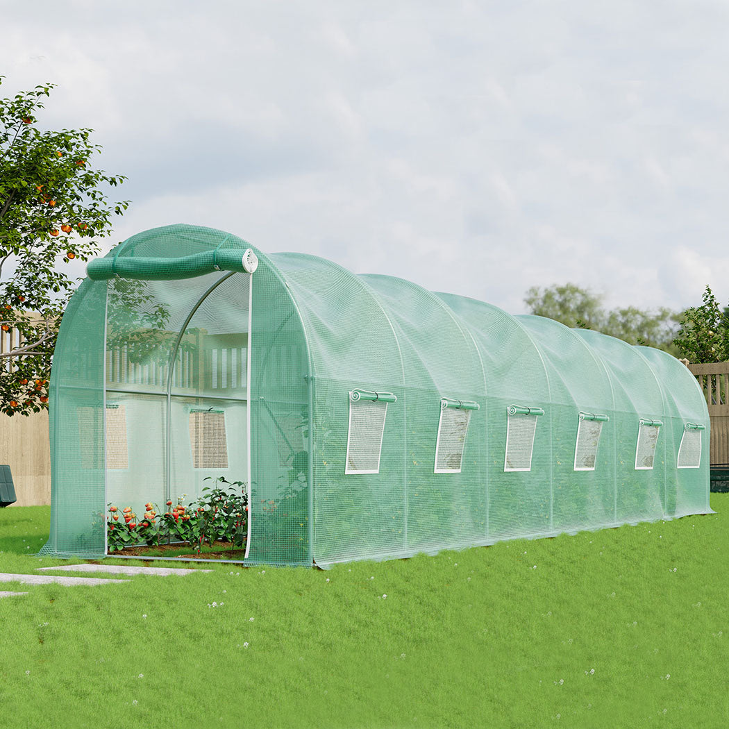 Lambu Greenhouse Walk-In Green House Shed 6M-2006732833569247238