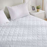 Dreamz Mattress Protector Topper Cool Double - Close-Up Angle