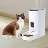 PaWz 6L Auto Feeder Pet Automatic Camera - Close-Up Angle