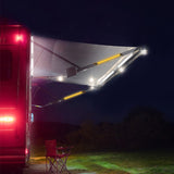 12V LED Strip Light Bar 6PCS Waterproof - Close-Up Angle