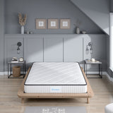 Dreamz Spring Mattress Bed Pocket Tight Single - Rear View