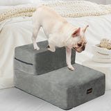 PaWz Pet Stairs 2 Step Ramp Portable Small - Close-Up Angle