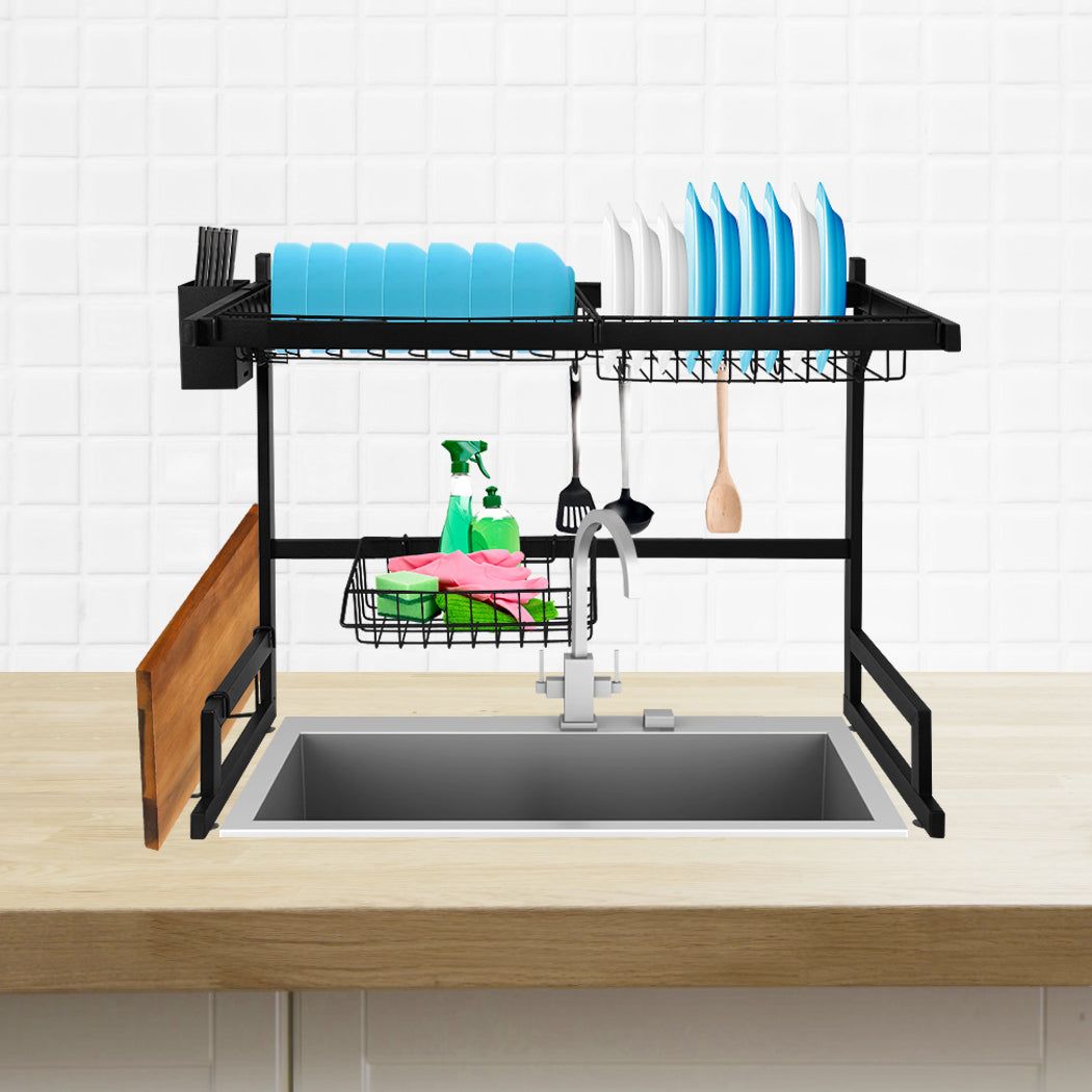 TOQUE Dish Drying Rack Over Sink Steel 65 CM-2018816797263925255