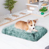 PaWz Dog Mat Pet Calming Bed Memory S Green Small - Close-Up Angle