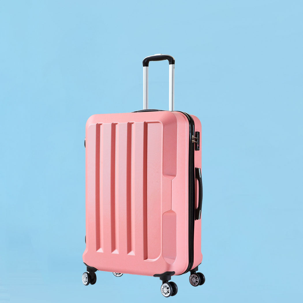 Slimbridge 20" Travel Luggage Lightweight Rose Gold 20 inch-1954802802144448519