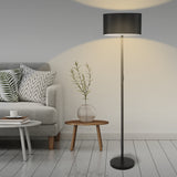 EMITTO Modern LED Floor Lamp Stand Reading Black-2018816807078596615
