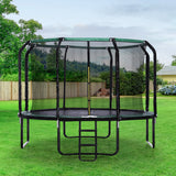 Centra Trampoline Round Trampolines 12 Feet - Close-Up Angle