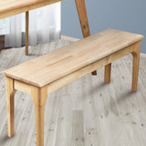 Levede 1XDining Chairs Bench Chair Seat - Close-Up Angle