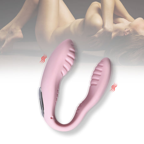 Urway Vibrator Double Shock Clitoris Pink-1954802626994507783
