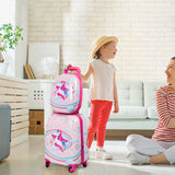 BoPeep 16''13'' 2PCS Kids Luggage Set Unicorn-2018816792151068679