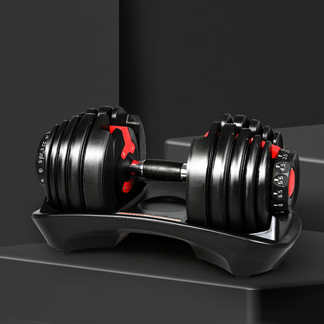 Centra 24kg Adjustable Dumbbell Set Home Gym-2006732825503600646