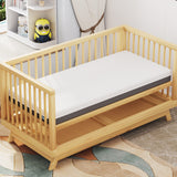Dreamz Baby Kids Mattress Gel Memory Foam - Rear View