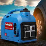 Traderight Inverter Generator Portable - Close-Up Angle