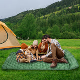 Mountview Sleeping Pad Inflatable Camping Double - Close-Up Angle