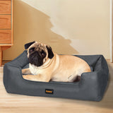 Pawz Waterproof Pet Dog Calming Bed - Rear View