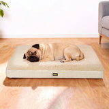 Pawz Dog Bed Soft Pet Mat Cushion Removable Washable - Close-Up Angle