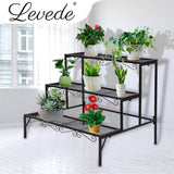Levede 2x Plant Stands Outdoor Indoor - Close-Up Angle