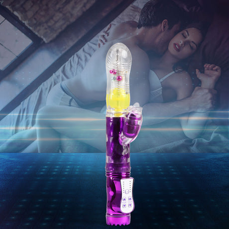 Urway Rabbit Vibrator Masturbator Thrusting Purple-1954802631440470023