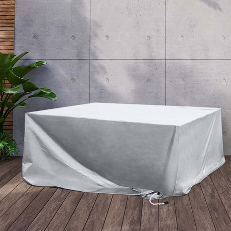 Marlow Outdoor Furniture Cover Waterproof Silver 15cm-2006733111710322695