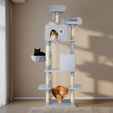 Pawz Cat Tree Scratching Post Scratcher 206cm Climbing-2006733423435190279