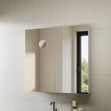 Levede Bathroom Mirror Cabinet 75CM - Close-Up Angle