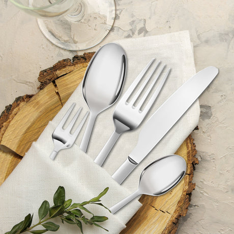 Tableware Cutlery Set Stainless Steel Silver-2006733056261623815